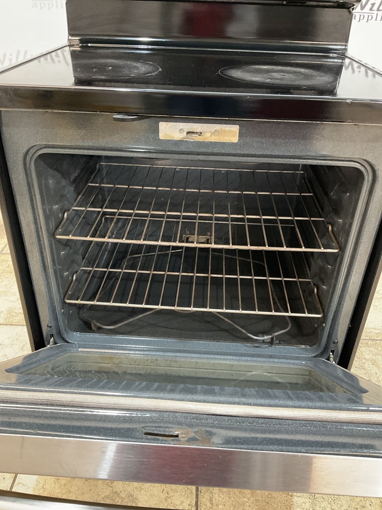 Ge Electric Stove 220volts (40/50 AMP) 30inches {3 prong} (Stainless steel) 