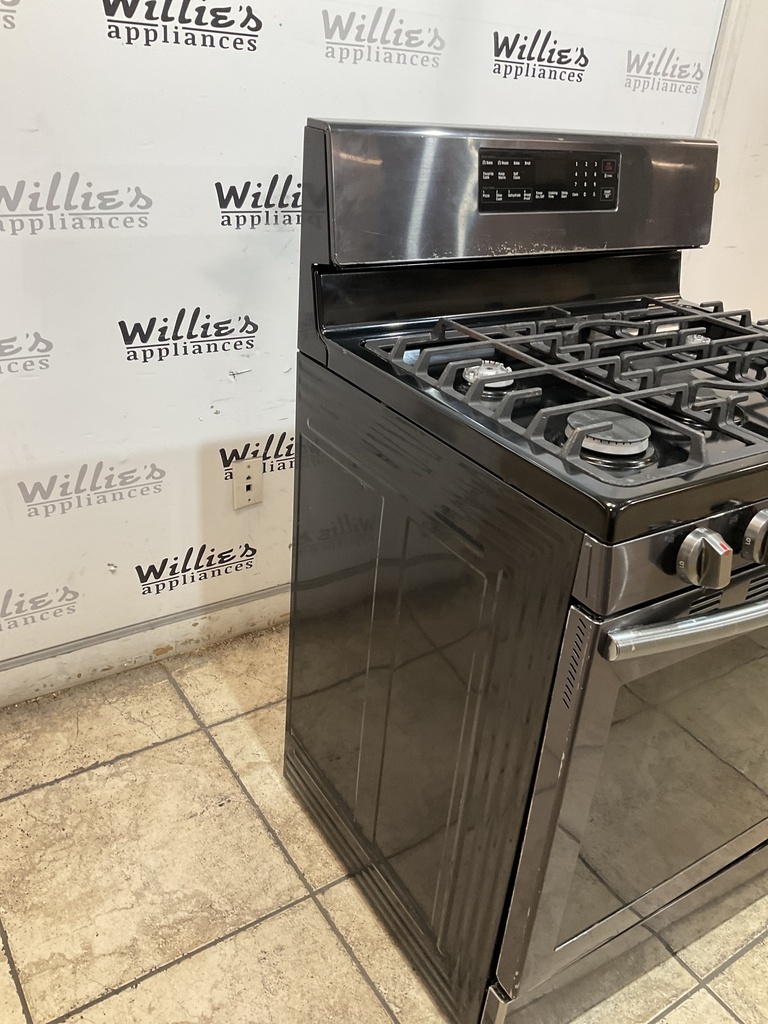 Samsung Natural Gas Stove 30inches (Black Stainless) 