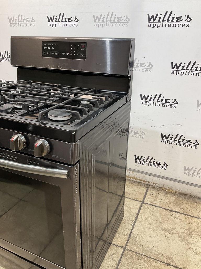Samsung Natural Gas Stove 30inches (Black Stainless) 