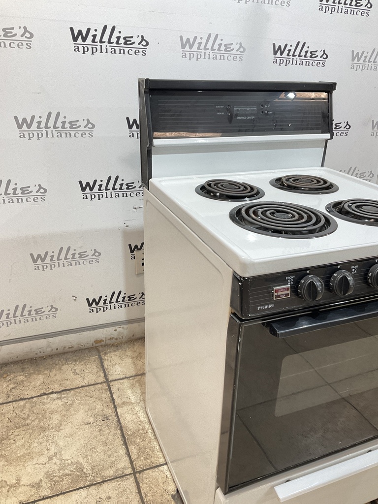 Premier Electric Stove 220volts (40/50  AMP) 24inches {3 prong} (White/Black) 