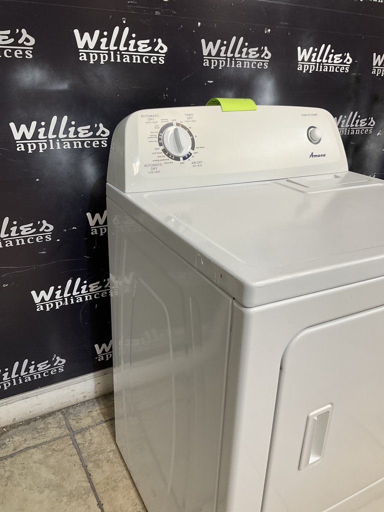 Amana Electric Dryer 220volts (30AMP) 29inches {no cord} (white) 