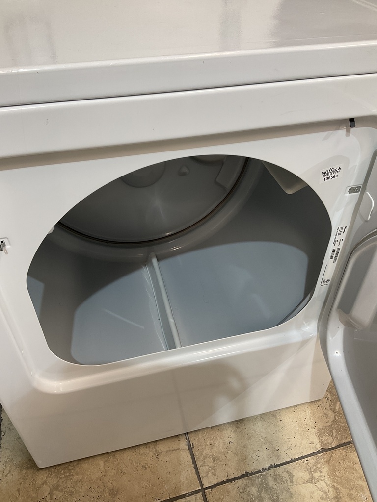 Amana Electric Dryer 220volts (30AMP) 29inches {no cord} (white) 