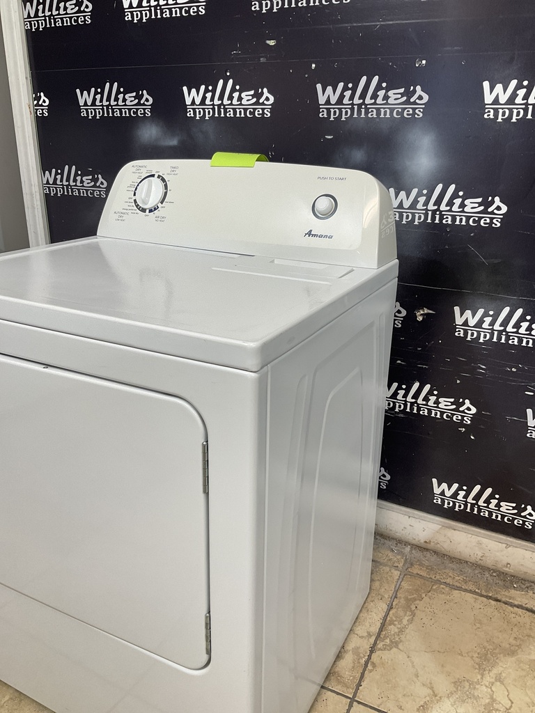 Amana Electric Dryer 220volts (30AMP) 29inches {no cord} (white) 
