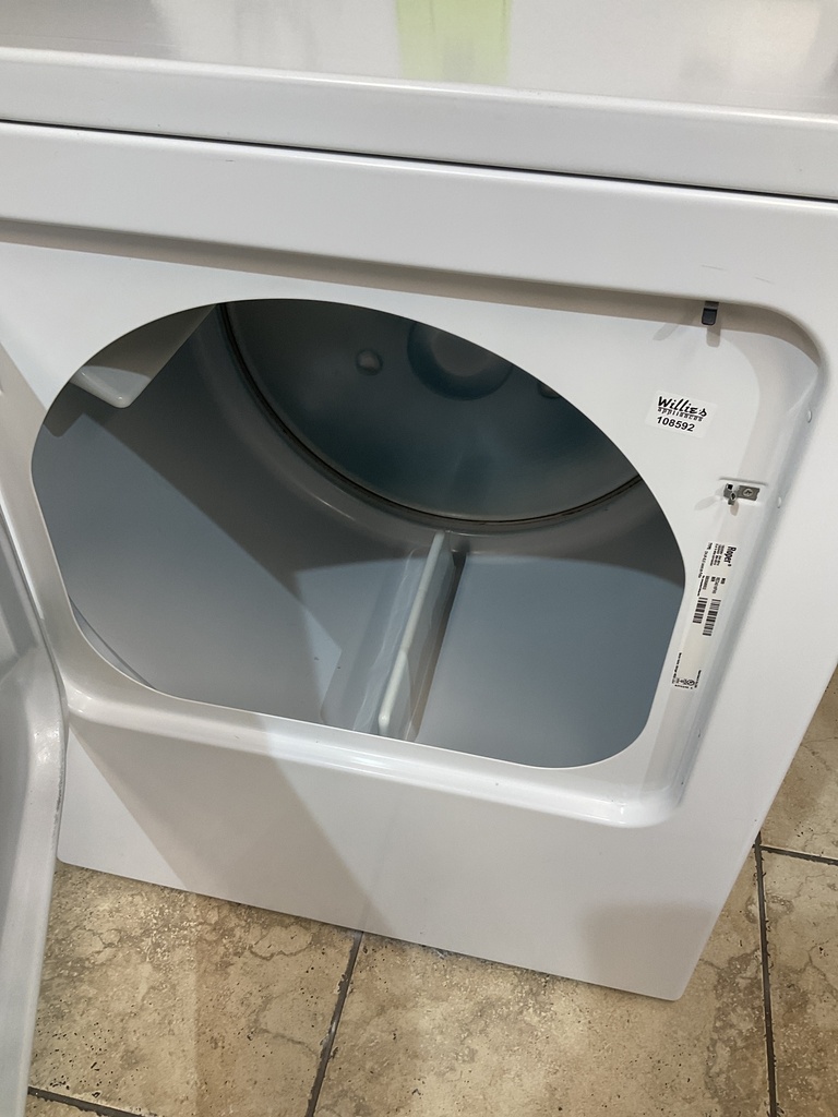 Roper Electric Dryer 220volts (30 AMP) 29inches {no cord} (White) 