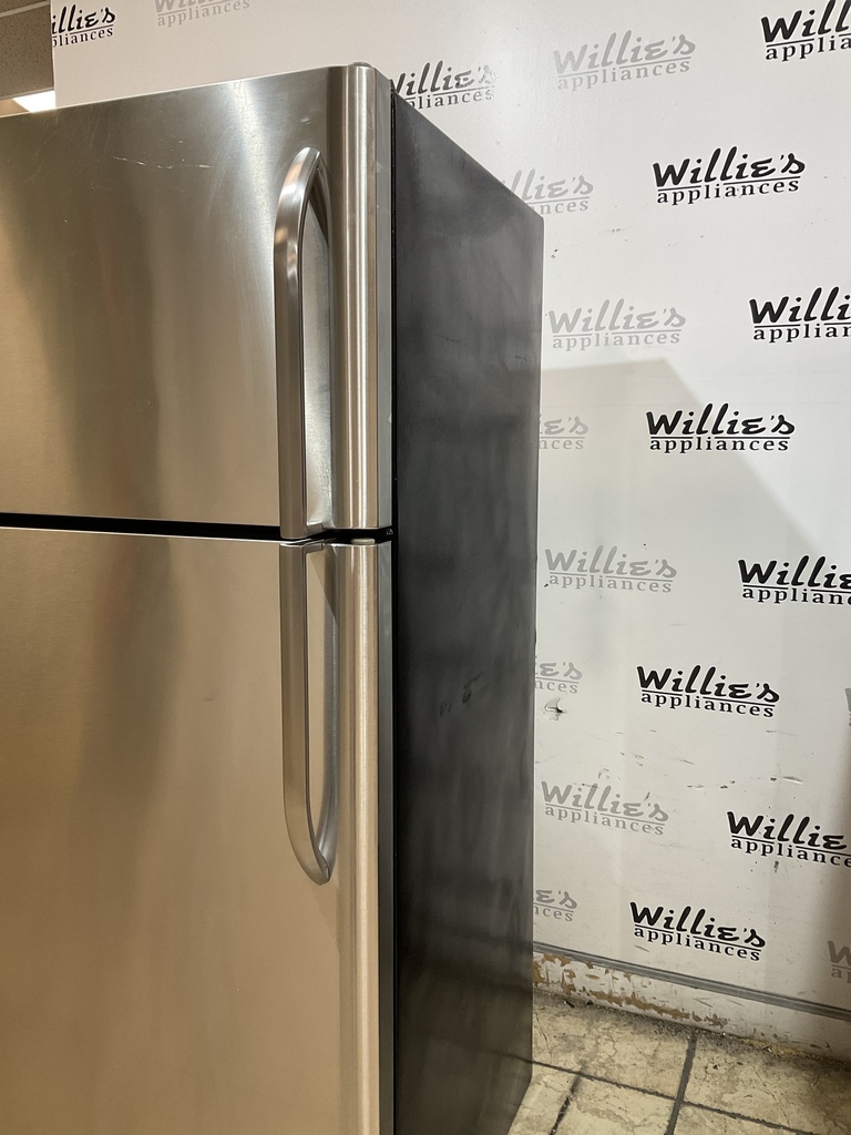 Frigidaire Refrigerator Top and Bottom 30x66 (Stainless Steel) 