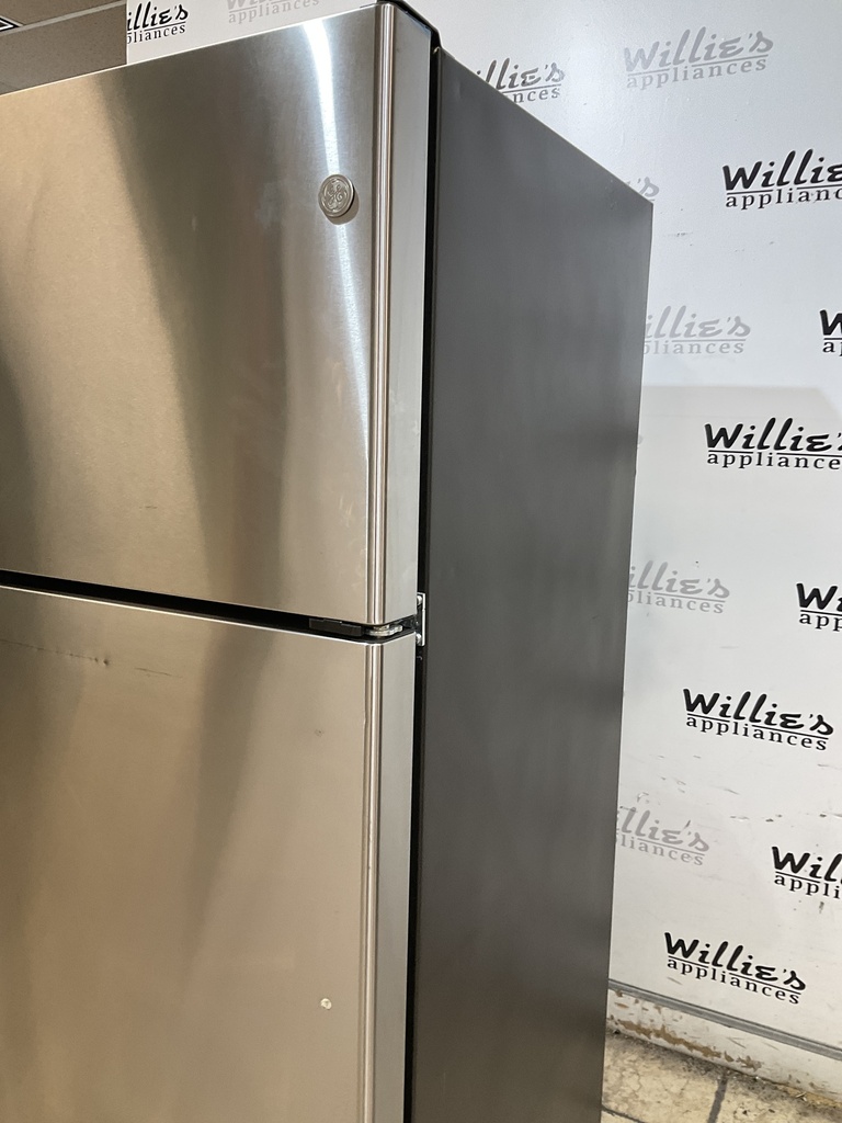 Ge Refrigerator Top and Bottom 30x66 (Stainless Steel) 