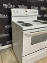 Kenmore Electric Stove 220 volts (40/59 AMP) 30inches {no cord} (white) 