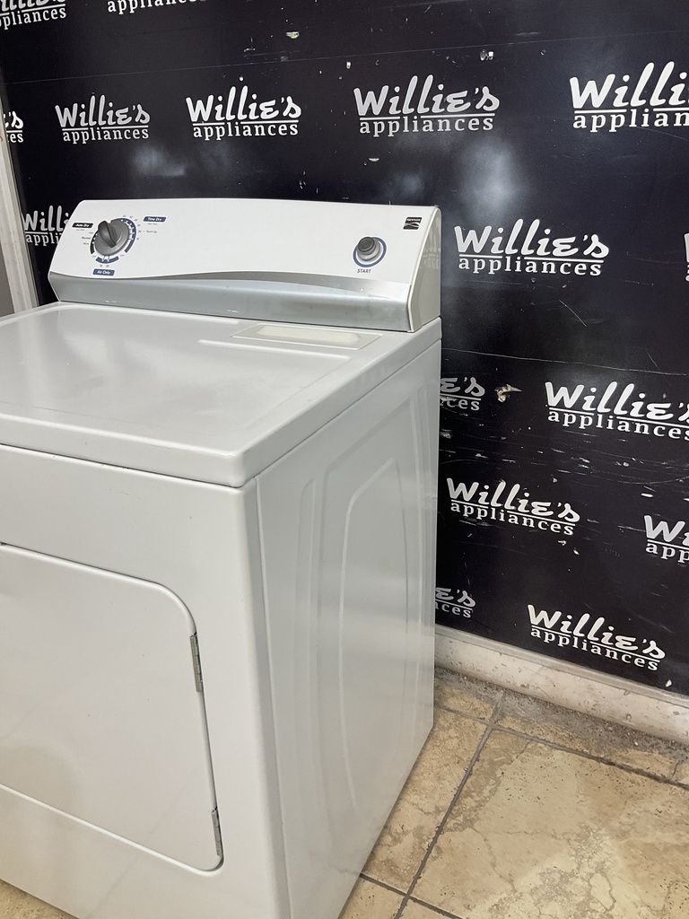 Kenmore Electric Dryer 220volts (30 AMP) 29inches {3 prong} (white)