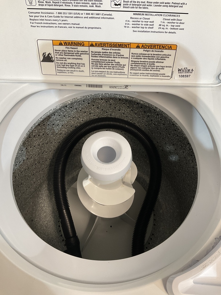 Estate Washer Top-load 27inches (White) 