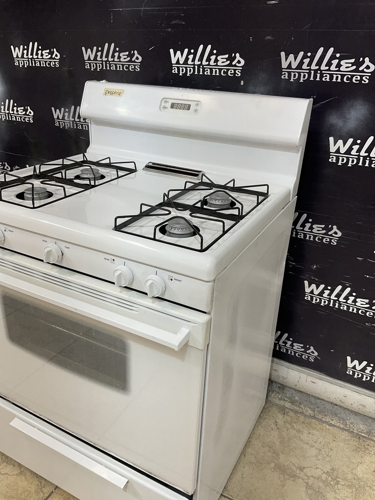 Tappan Gas Propane Stove 30inches (White) 