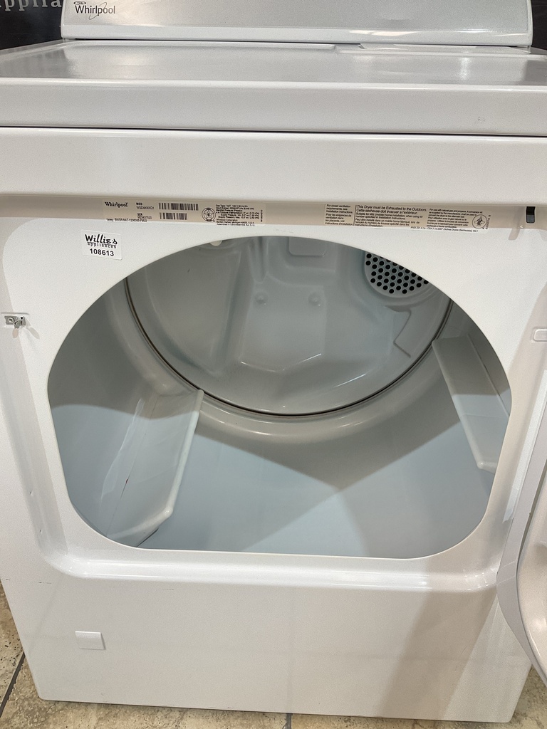 Whirlpool Electric Dryer 220volts (30 AMP) 29inches {3 prong} (White) 