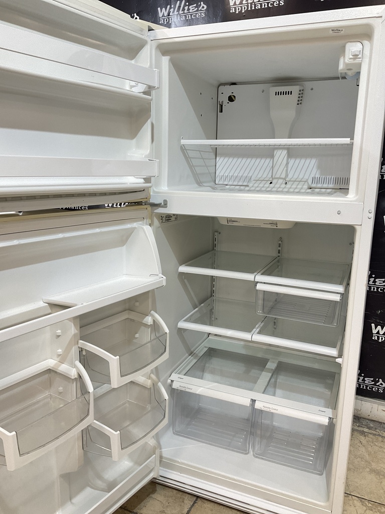 Whirlpool Refrigerator Top and Bottom 30x66 (white) 