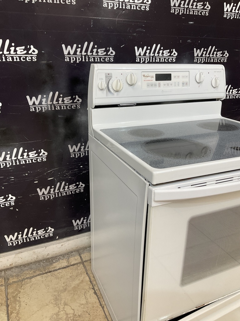 Whirlpool Electric Stove 220volts (40/50 AMP) 30inches {no cord} (white)