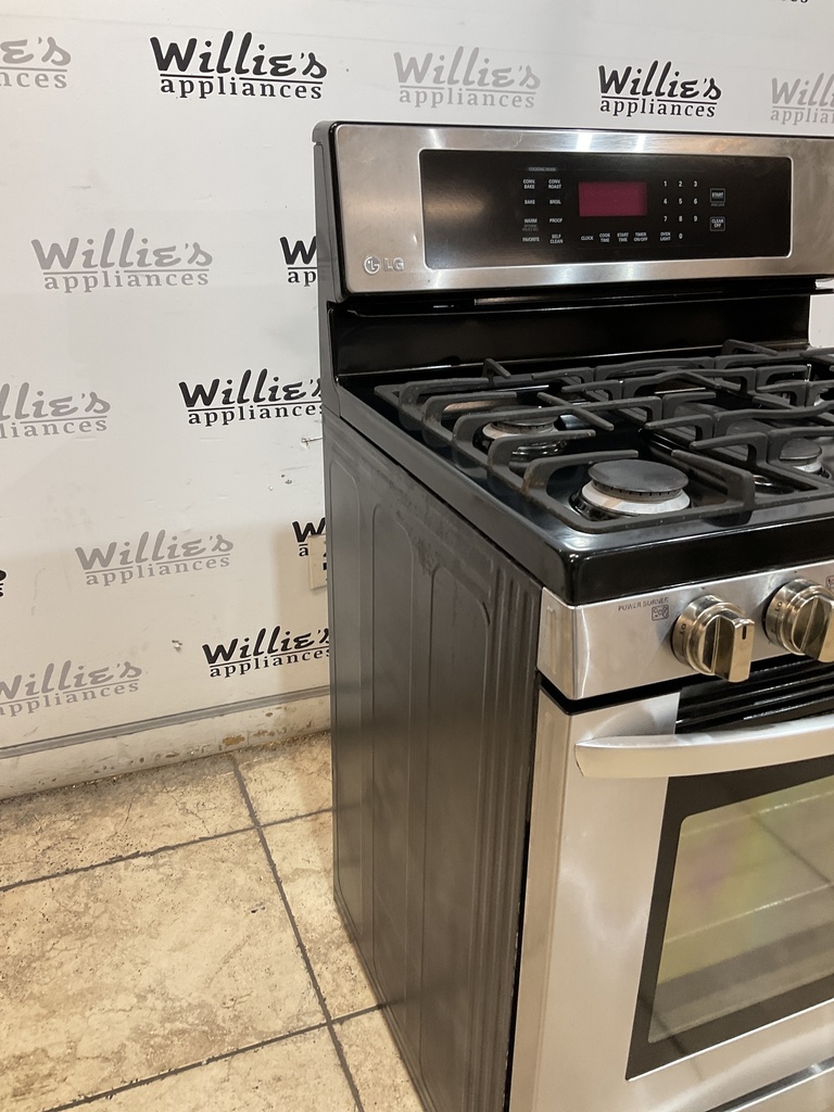 Lg Natural Gas Stove 30inches (Stainless Steel) 