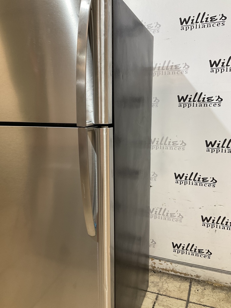 Frigidaire Refrigerator Top and Bottom 30x66 (Stainless Steel) 