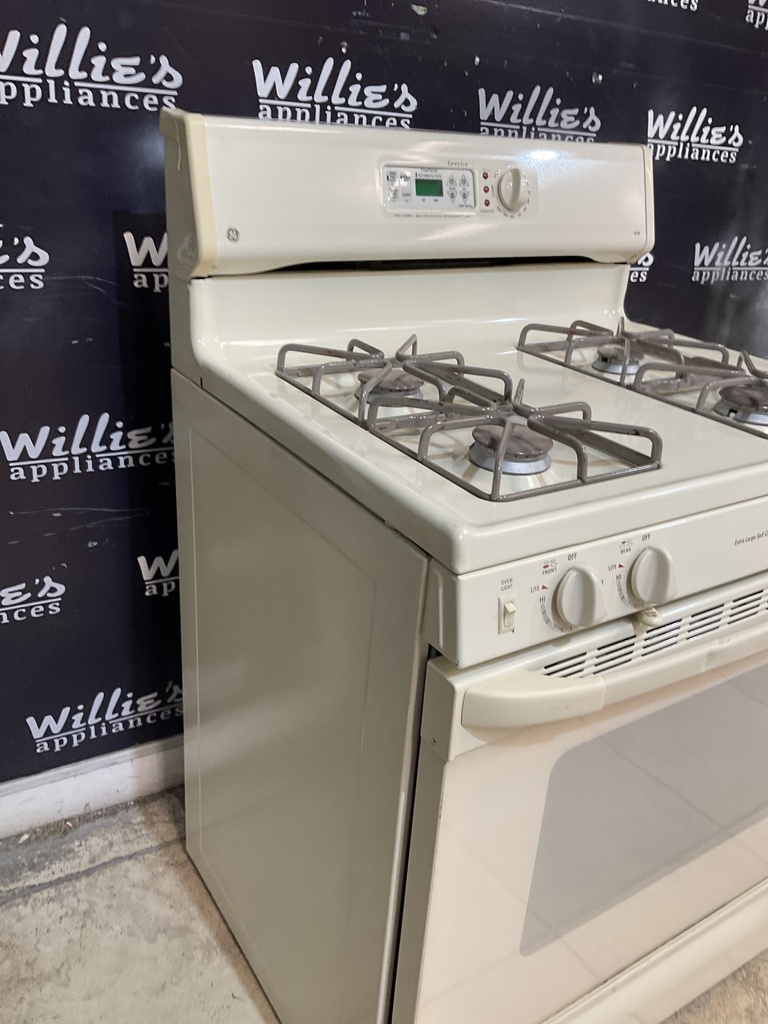Ge Natural Gas Stove 30inches (Bisque) 