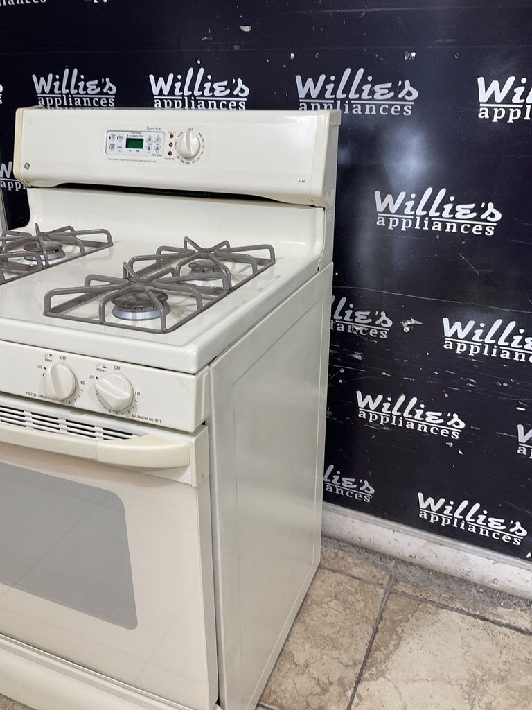 Ge Natural Gas Stove 30inches (Bisque) 