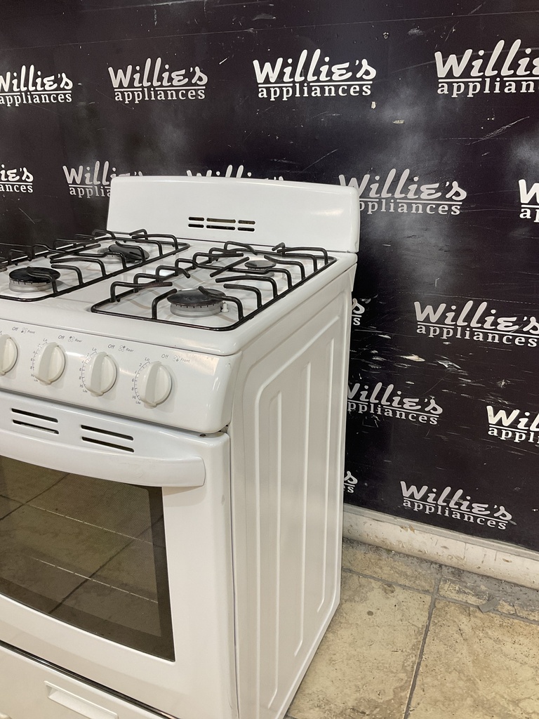 Hotpoint Used Natural Gas Stove 24inches (White) 