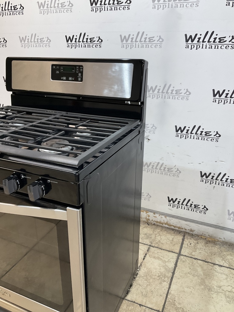Whirlpool Natural Gas Stove 30inches (Stainless Steel) 