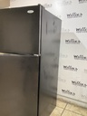 Whirlpool Refrigerator Top and Bottom 33x66 (Black) 