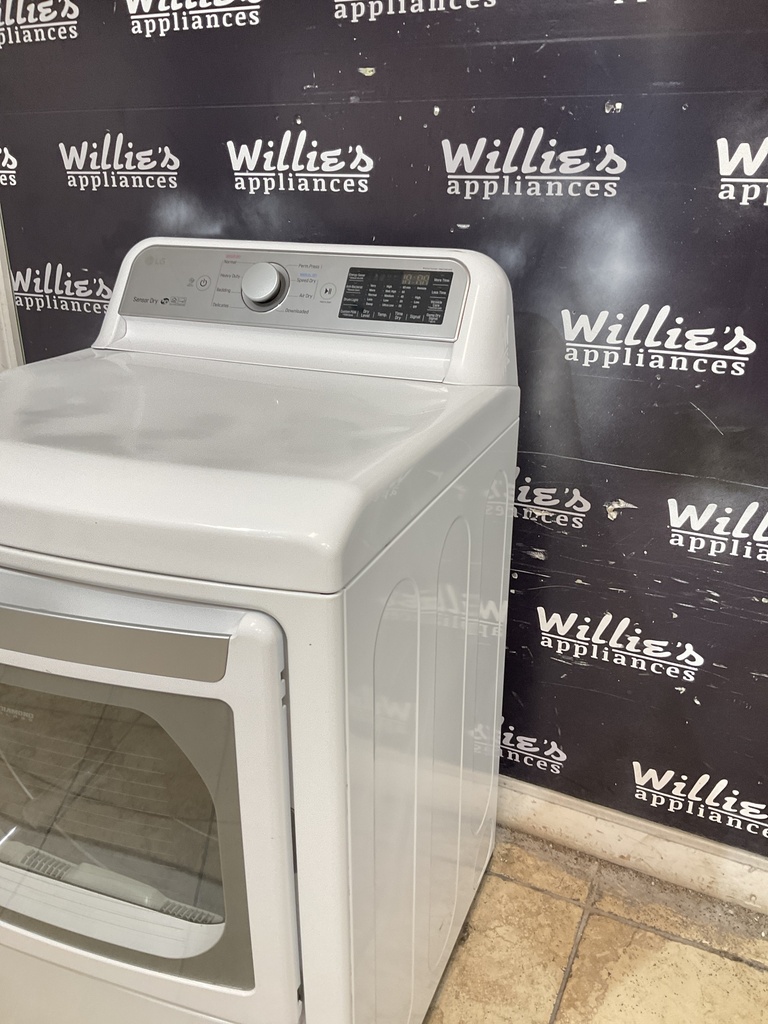 Lg Electric Dryer 220volts (30 AMP) 27inches {3 prong} (White) 