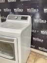 Lg Electric Dryer 220volts (30 AMP) 27inches {3 prong} (White) 