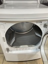 Lg Electric Dryer 220volts (30 AMP) 27inches {3 prong} (White) 