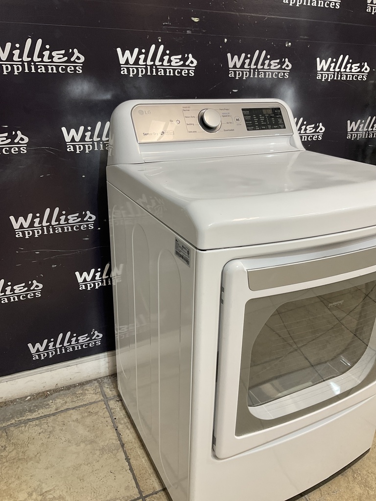Lg Electric Dryer 220volts (30 AMP) 27inches {3 prong} (White) 