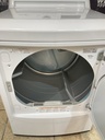Lg Electric Dryer 220volts (30 AMP) 27inches {3 prong} (White) 