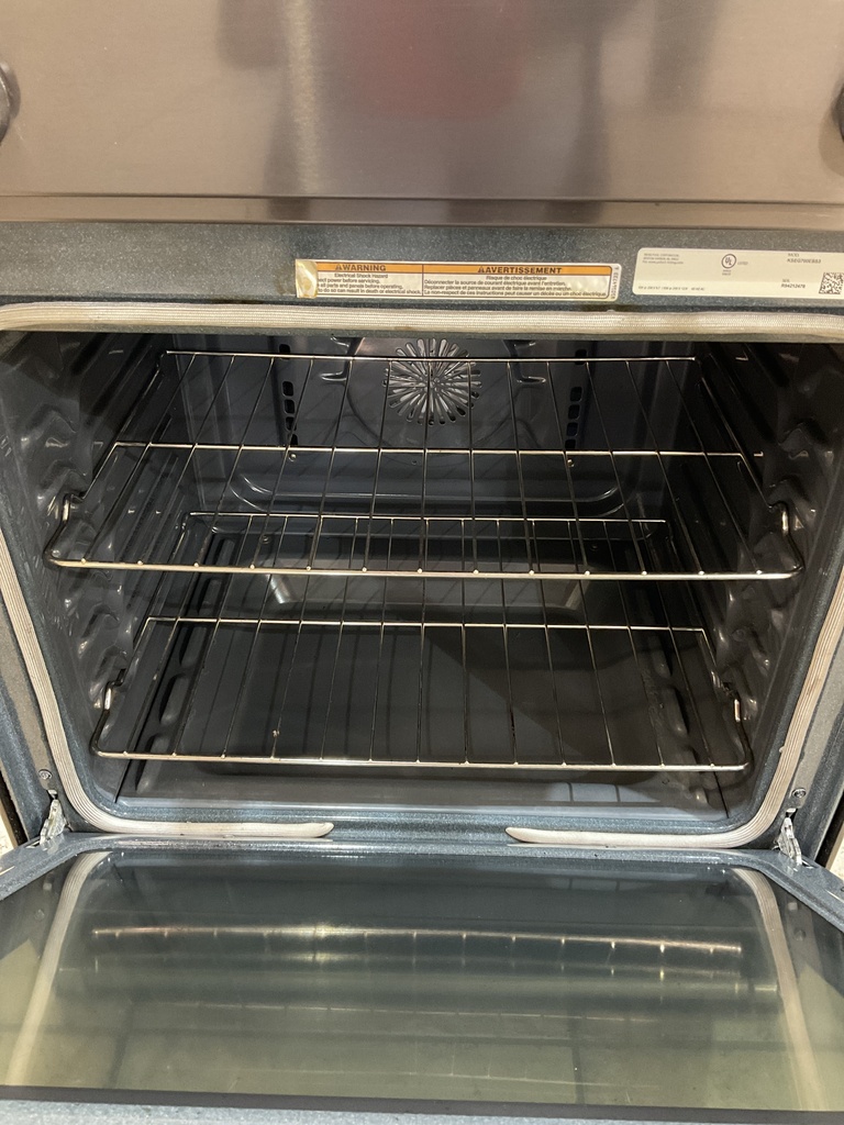 KitchenAid Electric Stove 220volts (40/50 AMP) 30inches {3 prong} (Black Stainless) 
