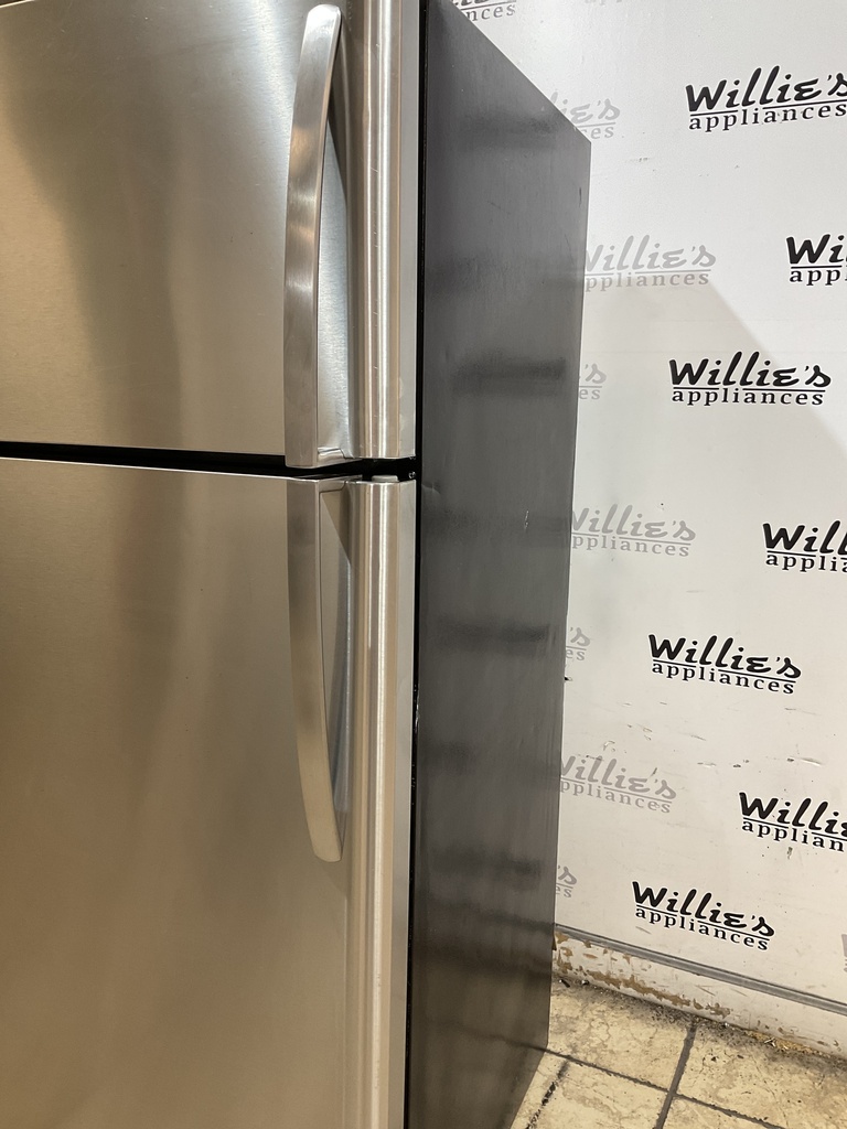 Frigidaire Refrigerator Top and Bottom 30x66 (Stainless Steel) 