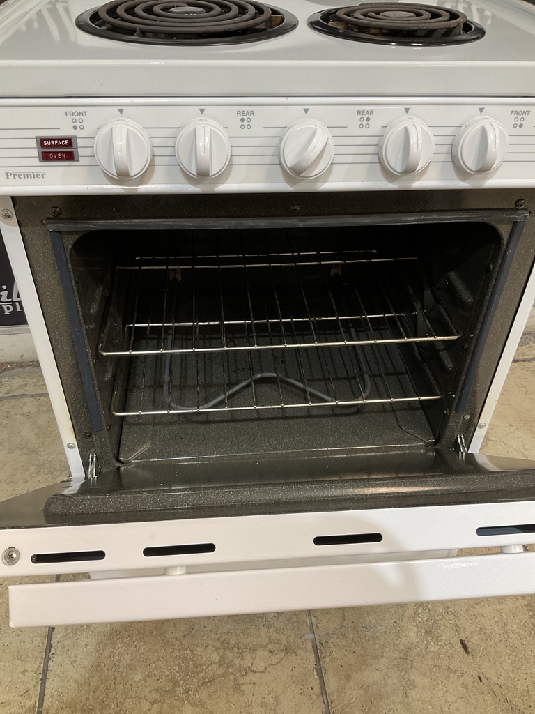 Premier Electric Stove 220volts (40/50 AMP) 24inches {3 prong} (White) 