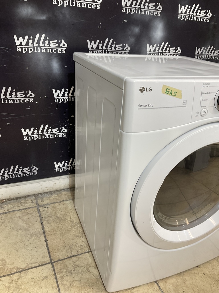 Lg Natural Gas Dryer 27inches (White) 