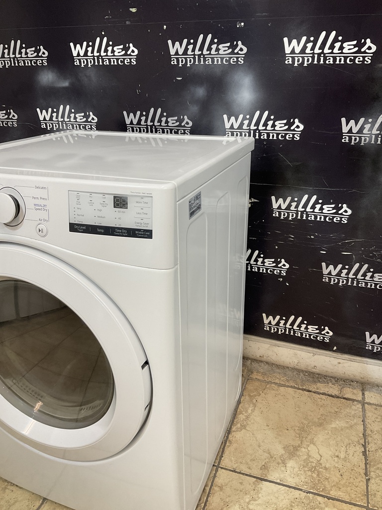 Lg Natural Gas Dryer 27inches (White) 