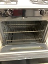 Hotpoint Natural Gas Stove 30inches (White/Black) 