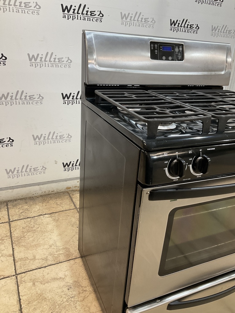 Whirlpool Natural Gas Stove 30inches (Stainless Steel) 