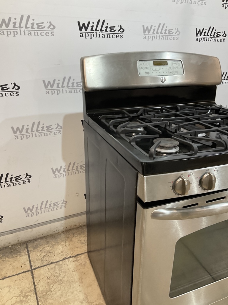 Ge Natural Gas Stove 30inches  (Stainless Steel) 