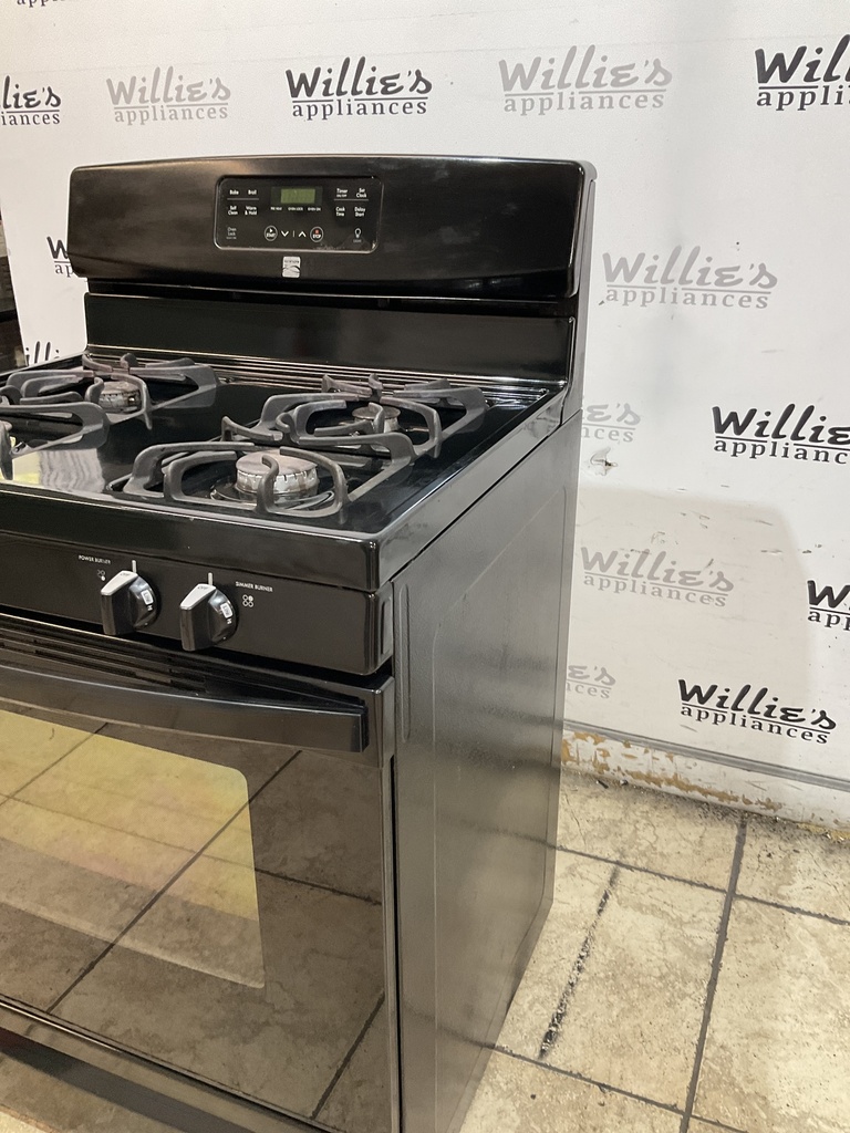 Kenmore Natural Gas Stove 30inches (Black)