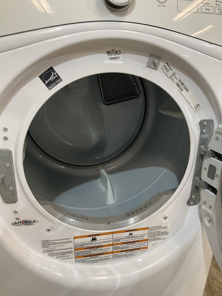 Whirlpool Electric Dryer 220volts (30 AMP) 27inches {3 prong} (White) 