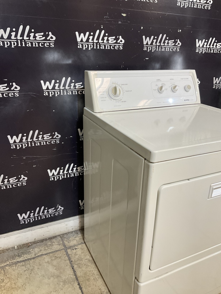 Kenmore Electric Dryer 220volts (30 AMP) 27inches {3 prong} (White) 