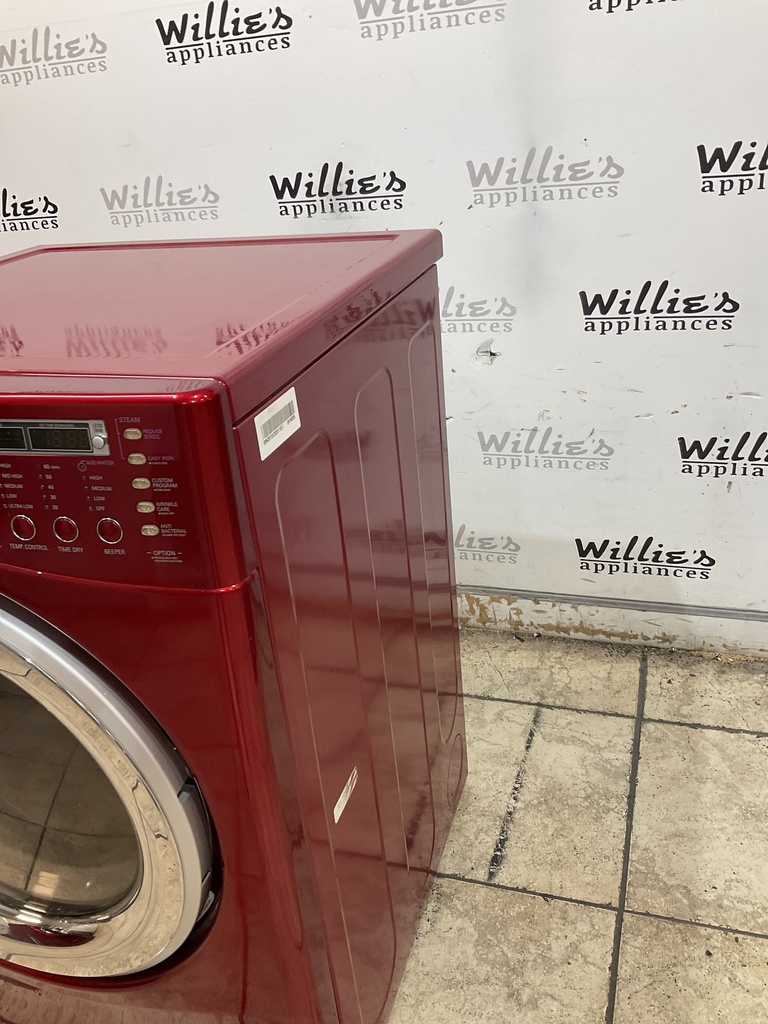 Lg Electric Dryer 220volts (30 AMP) 27inches (Red) 
