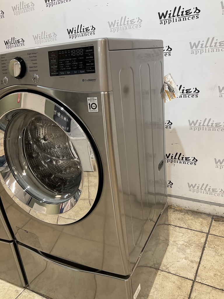 Lg Natural Gas Set Washer/Dryer Front-load 27inches (Grey) 