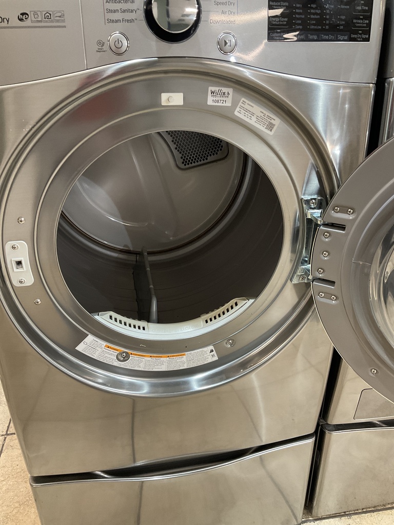 Lg Natural Gas Set Washer/Dryer Front-load 27inches (Grey) 