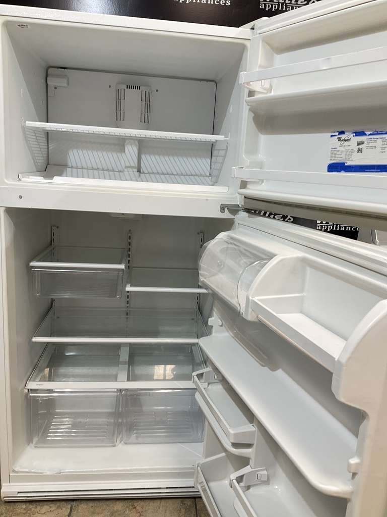 Whirlpool Refrigerator Top and Bottom 33x66 (White) 