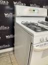 Ge Natural Gas Stove 30inches (White) 