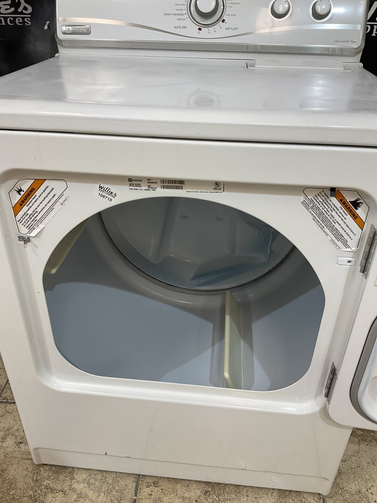 Maytag Electric Dryer 220volts (30 AMP) 29inches {3 prong} (White)  