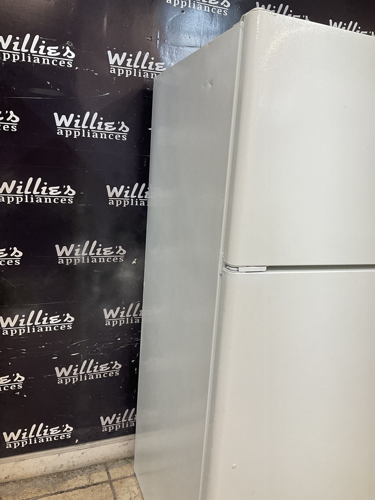 Ge Refrigerator Top and Bottom 30x66 1/2” (White) 