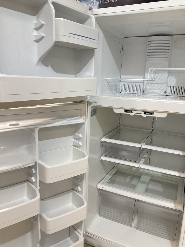 Ge Refrigerator Top and Bottom 30x66 1/2” (White) 