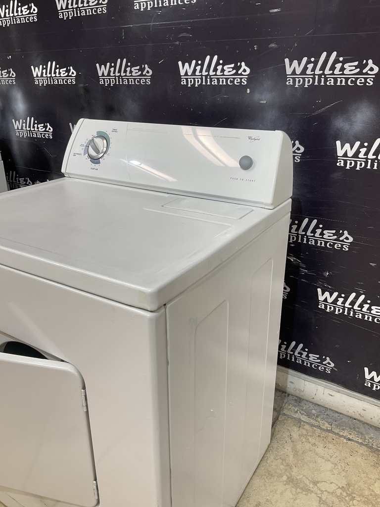 Whirlpool Electric Dryer 220volts (30 AMP) 29inches {4 prong} (White) 