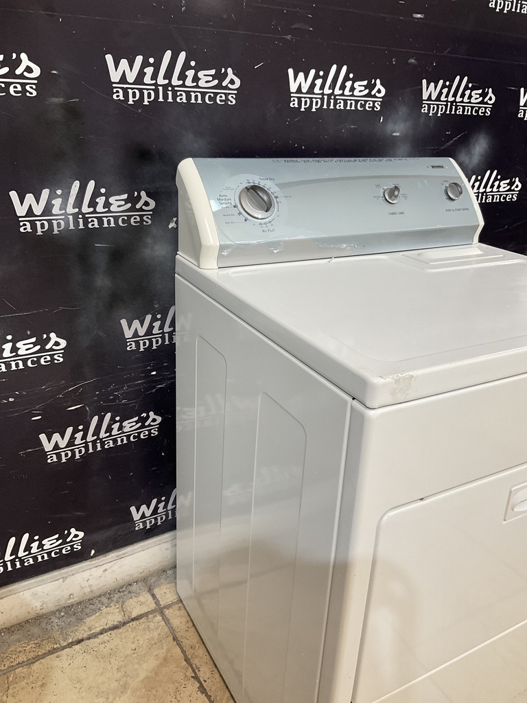 Kenmore Electric Dryer 220volts (30 AMP) 29inches {3 prong} (White) 